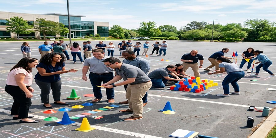 10 Parking Lot Games for Teams