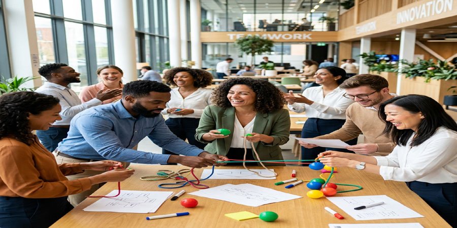 10 Team Building Games with Props