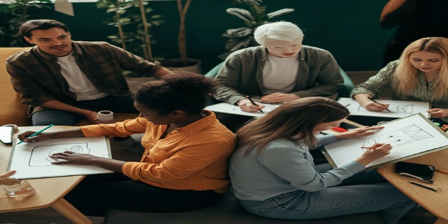 Back to Back Drawing Activity