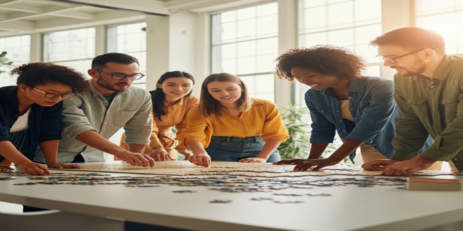 Barter Puzzle Activity for Teams