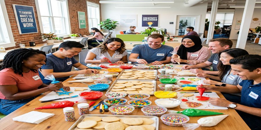Cookie Decorating Team Building Activity