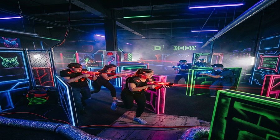 Laser Tag Game for Teams