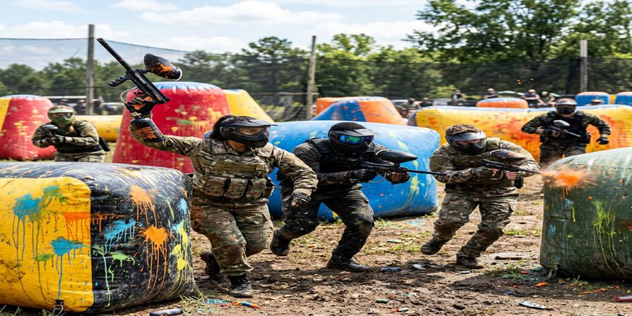 Paintball Game for Teams