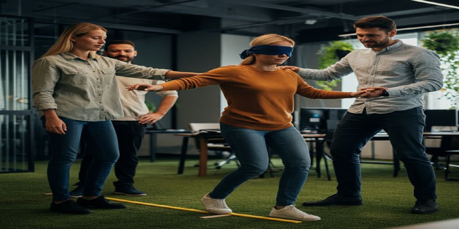 Trust Walk Activity for Teams